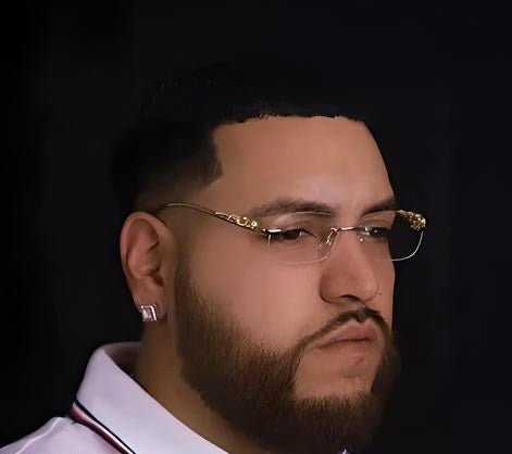 Vintage Rimless Cheetah Frames – Anti-Blue Light Men’s Glasses