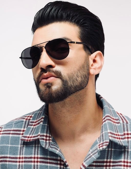 UV400 Pilot Style Metal Shades for Driving & Outdoors